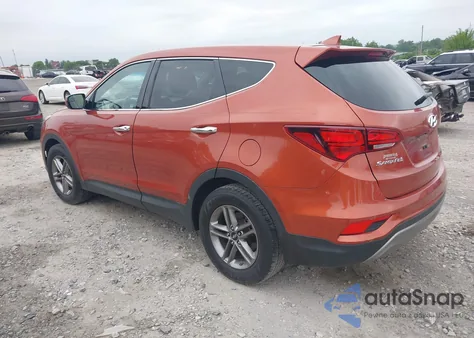 2017 Hyundai Santa Fe Sport 2.4L из США, поврежденный, VIN 5XYZTDLBXHG397337